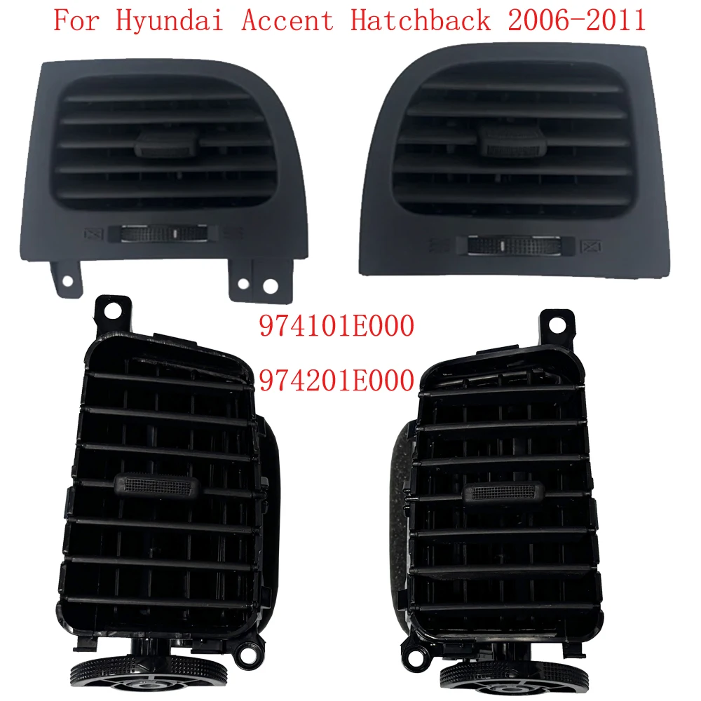 Фото LINGJIE 7-дюймовая автомобильная магнитола с панелью для установки в Hyundai Accent 2006-2011, комплект для установки в приборную панель, накладка на панель, отверстие для кондиционера №5
