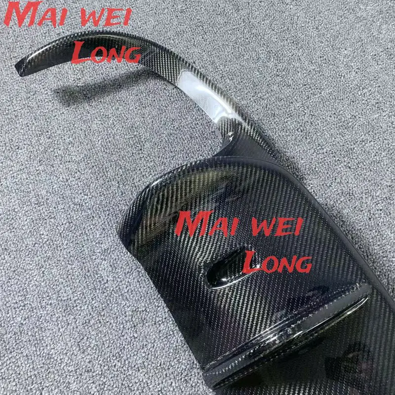 Для Porsche 911 991 Carrera &amp S 2012-2015 V-образный автомобильный задний бампер разделитель губ