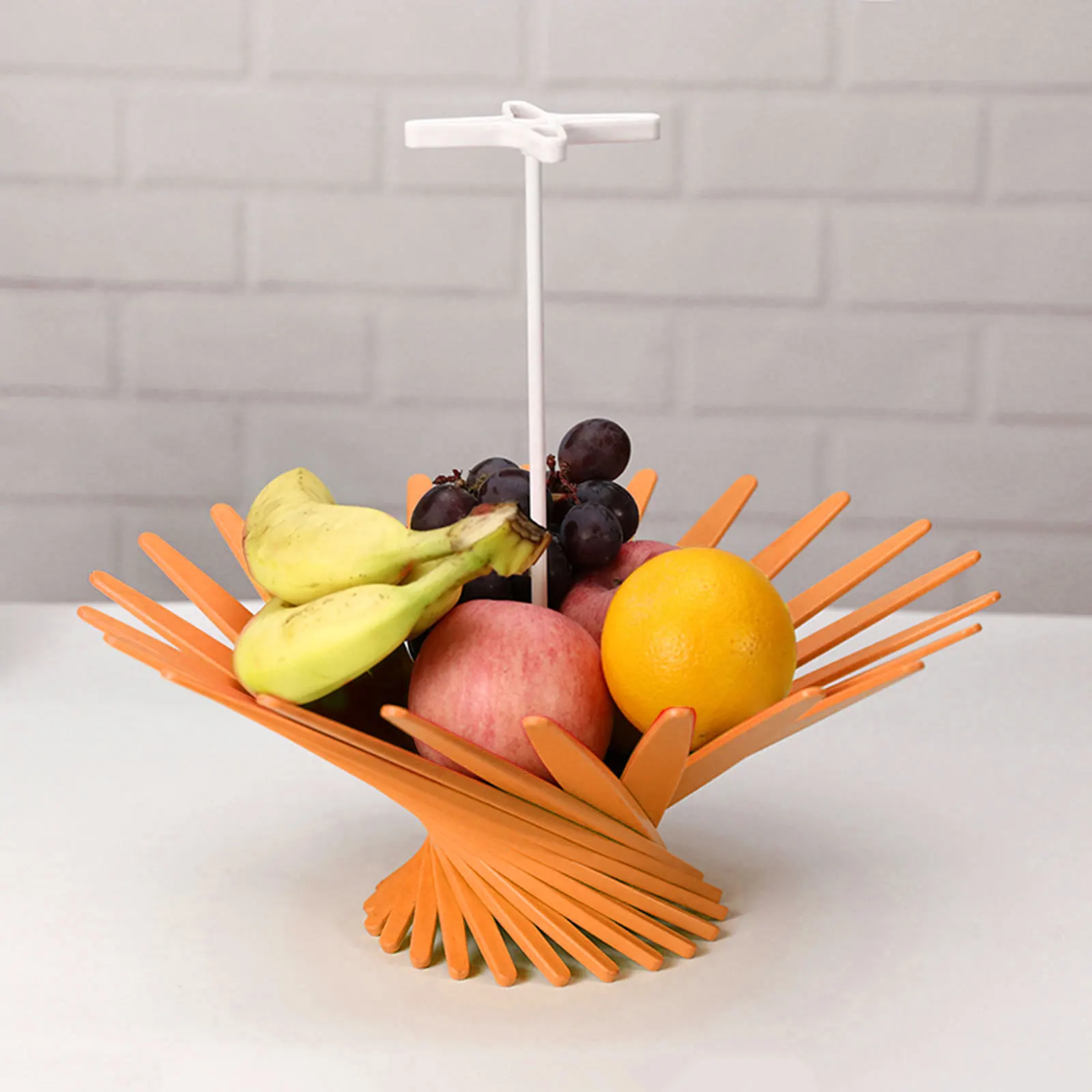 

Creative Fruit Basket Decorative Fruit Bowl Vegetables Holder for Counters Countertop Kitchen Storage Organization Tool