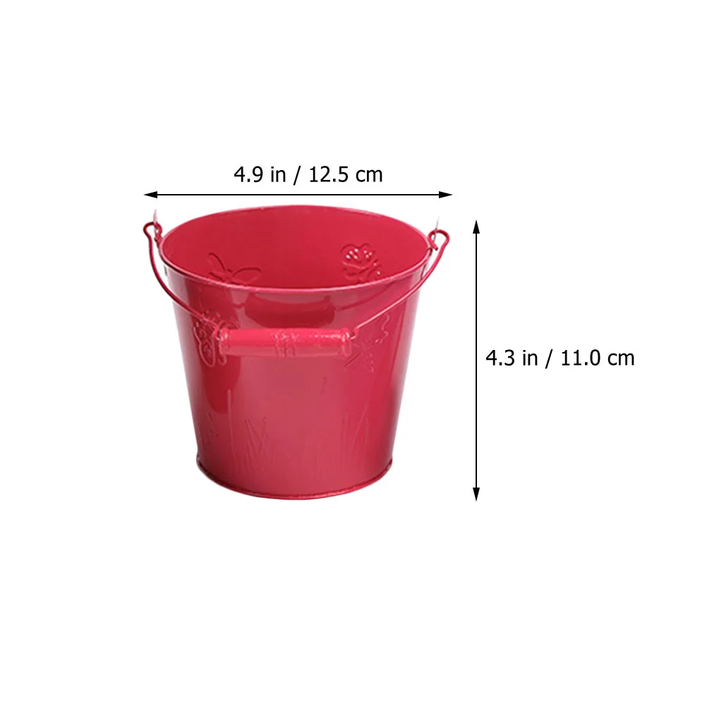 4 шт. пляжное ведро железная игрушка мини-игрушки детская обучающий инструмент