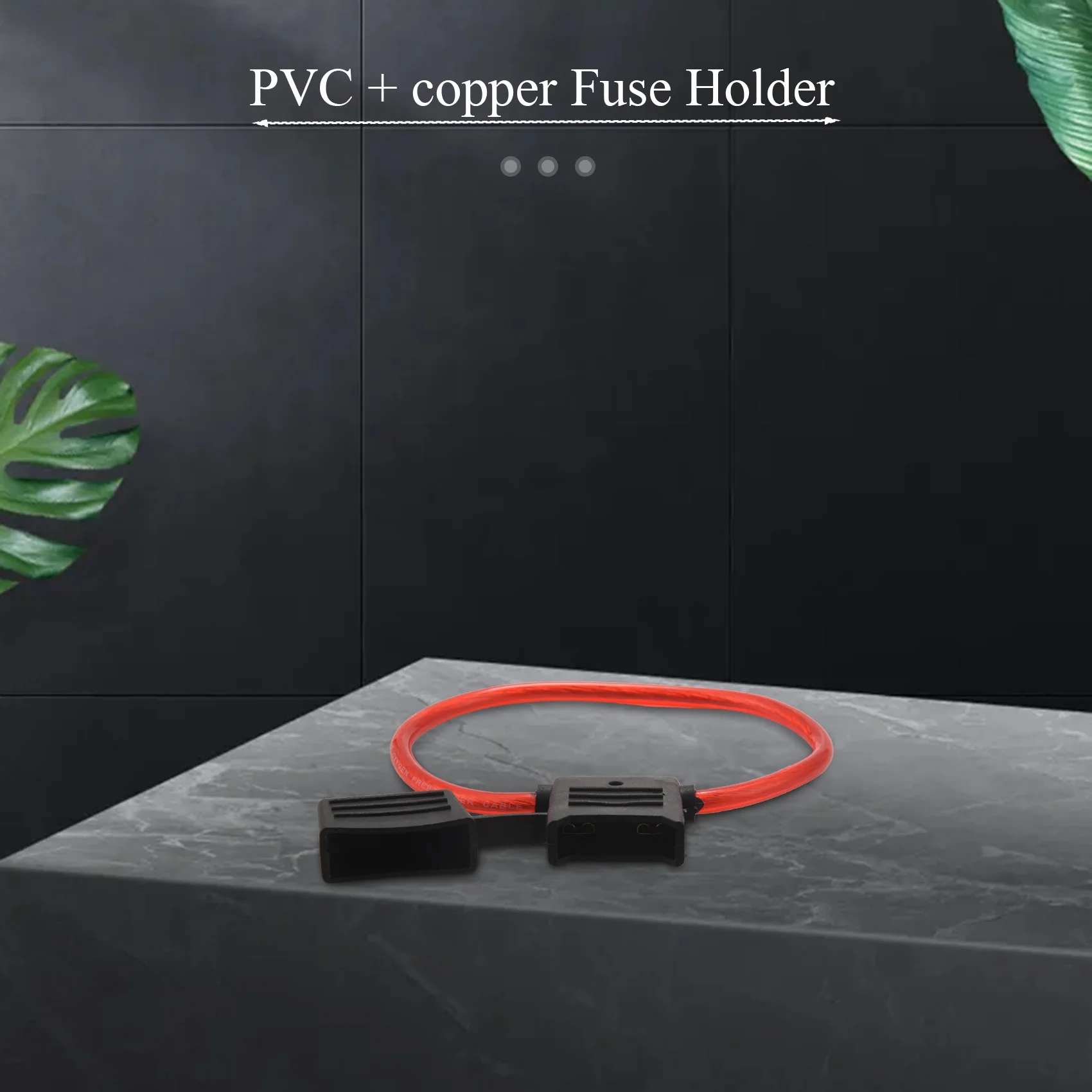 8 AWG Калибр Макси держатель плавкого предохранителя встроенный провод 12-24 в