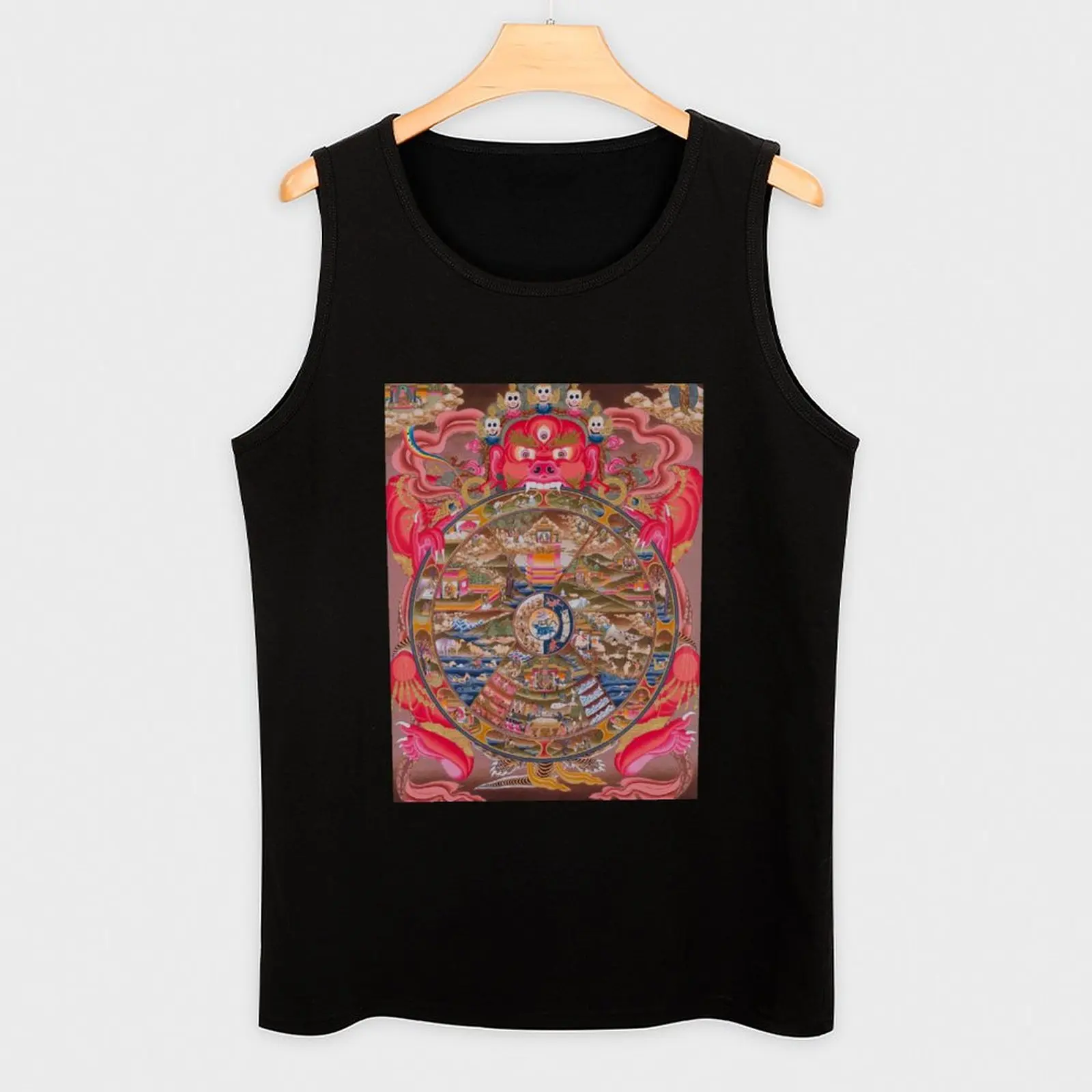 Samsara Tank Top спортивная одежда для мужчин жилет без рукавов мужские летние топы