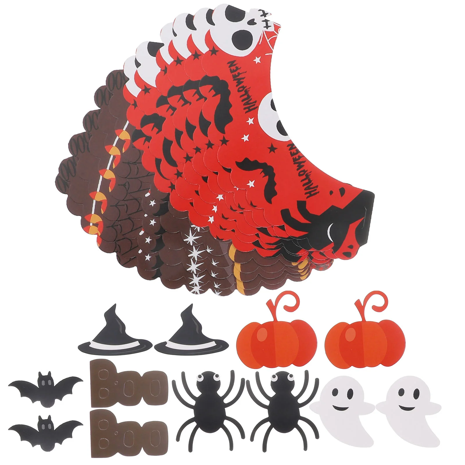 

1 Set Halloween Cupcake Decorations Cupcake Toppers Cake Picks Cupcake Wrappers Party Cake Decors