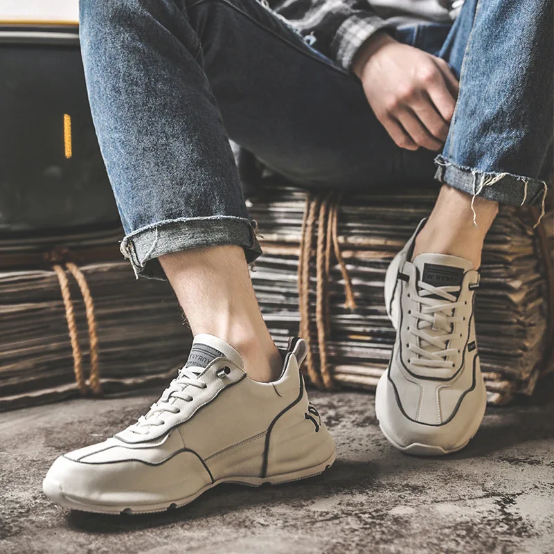 

Men's Shoes Spring New Breathable Running Casual Sneakers