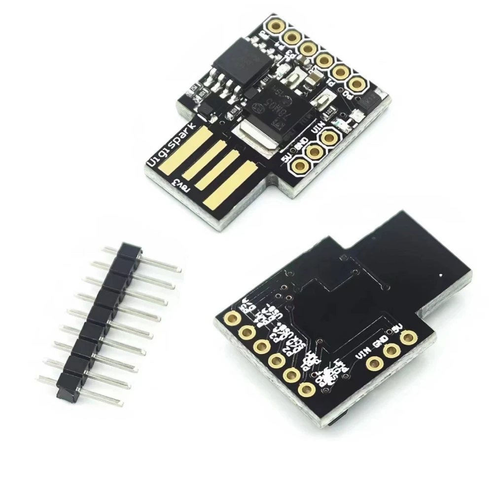 

Attiny85 Micro USB Development Board IIC I2C and SPI Vis USI Miniature Module Support for Arduino IDE 1.0+