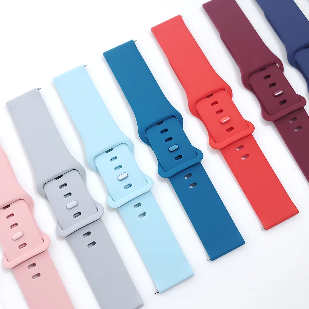 

For COLMI P8 Plus/Pro/P10/Land 2S/V31/V23/P12 Silicone Strap Smartwatch Watchband Band Wristband bracelet Accessories