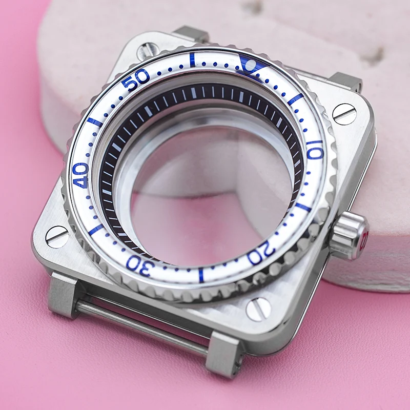 Квадратные Чехлы для часов модели SKX007 с кабиной пилота подходит NH35 NH36 4R 7 S