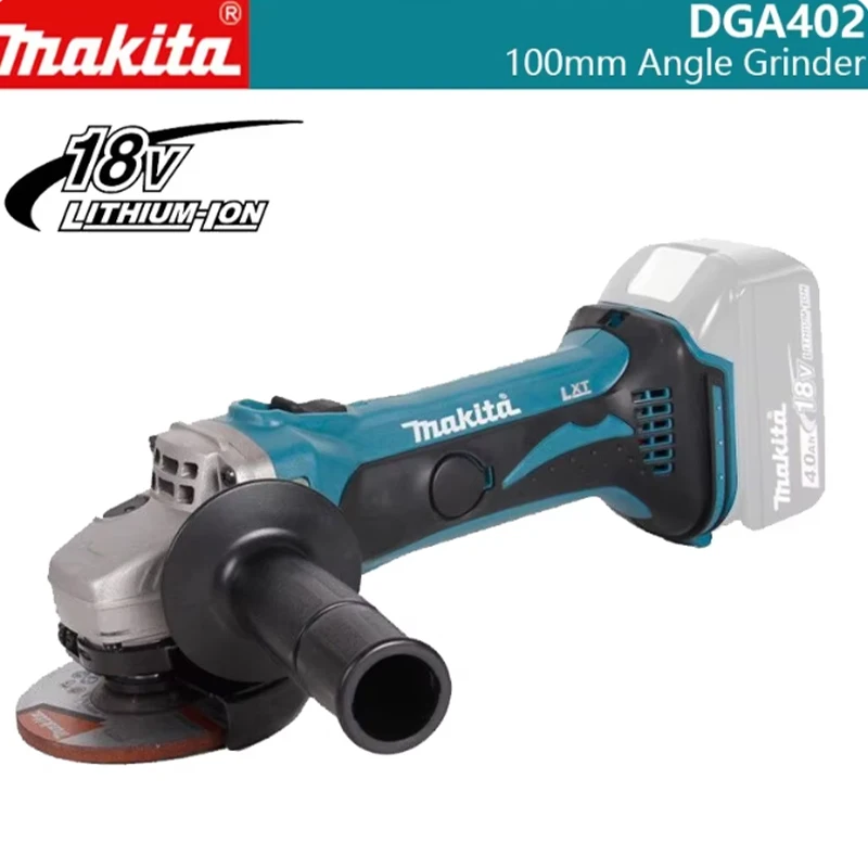 Аккумуляторная угловая шлифовальная машина Makita 18 В LXT