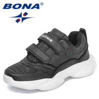bona 2022 new designers lightweight breathable mesh sports shoes running tennis shoes boys girls fashion athletic casual shoes