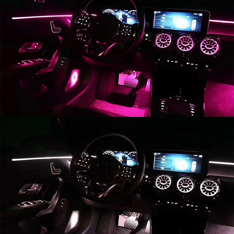 Класс A W176 W177 CLA W156 GLA W157 B W246 Передняя и задняя светодиодная турбинная