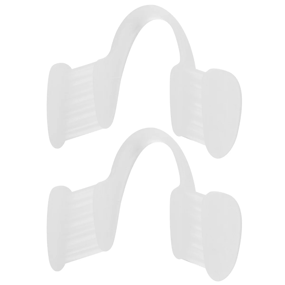 

2 Pcs Night Splint Anti Teeth-Grinding Silicone Protector