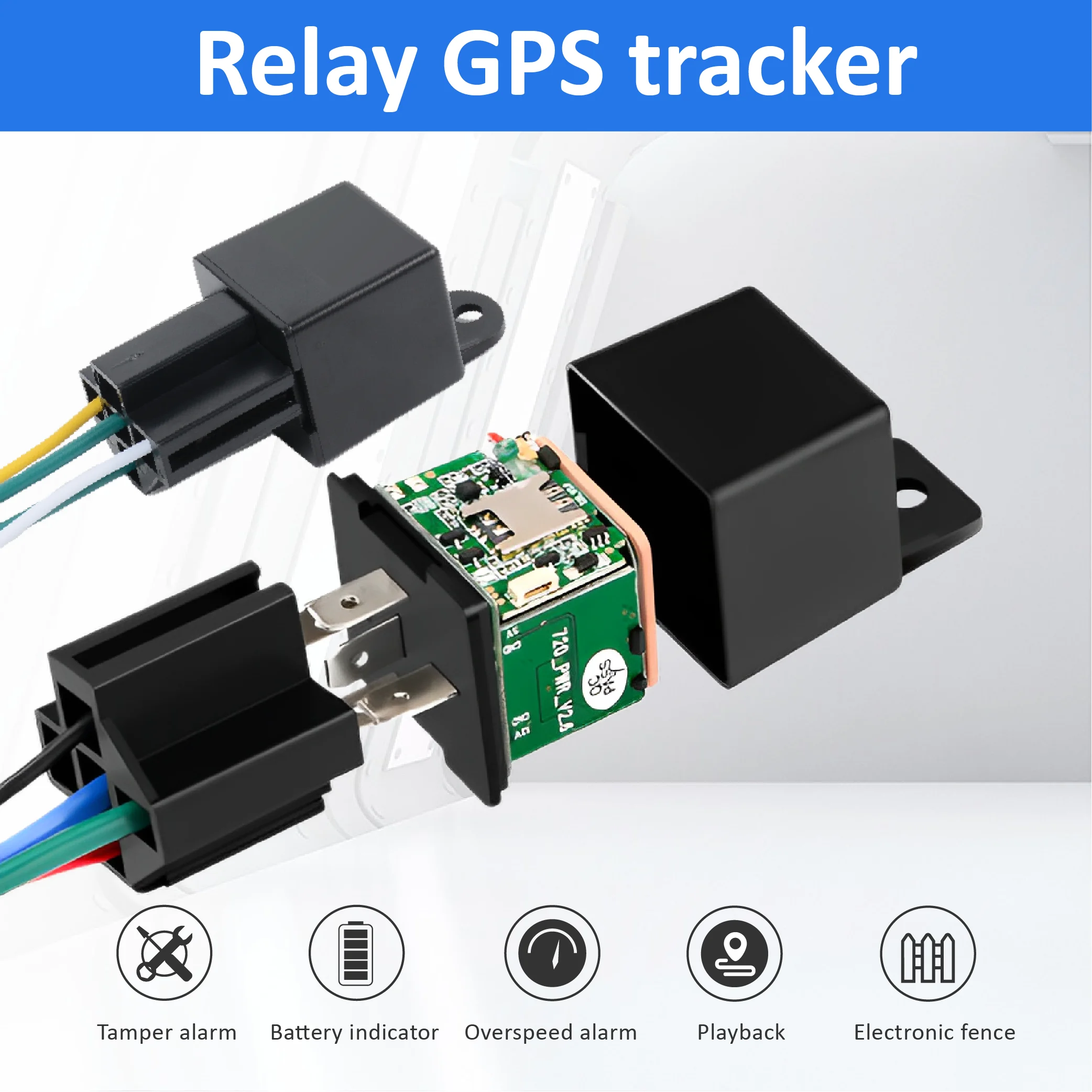 4G MINI GPS-трекер в реальном времени Автомобильный трекер с GPS-отслеживанием в реальном времени Смартфон ПК-отслеживание поддерживает GSM WIFI Beidou (art.: 3920cfef215fe) - 3920cfef215fe