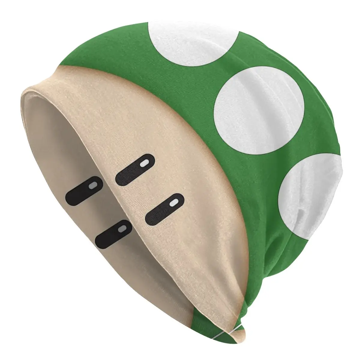 

Super Mushroom Unisex Bonnet Winter Running Double Layer Thin Hats For Men Women