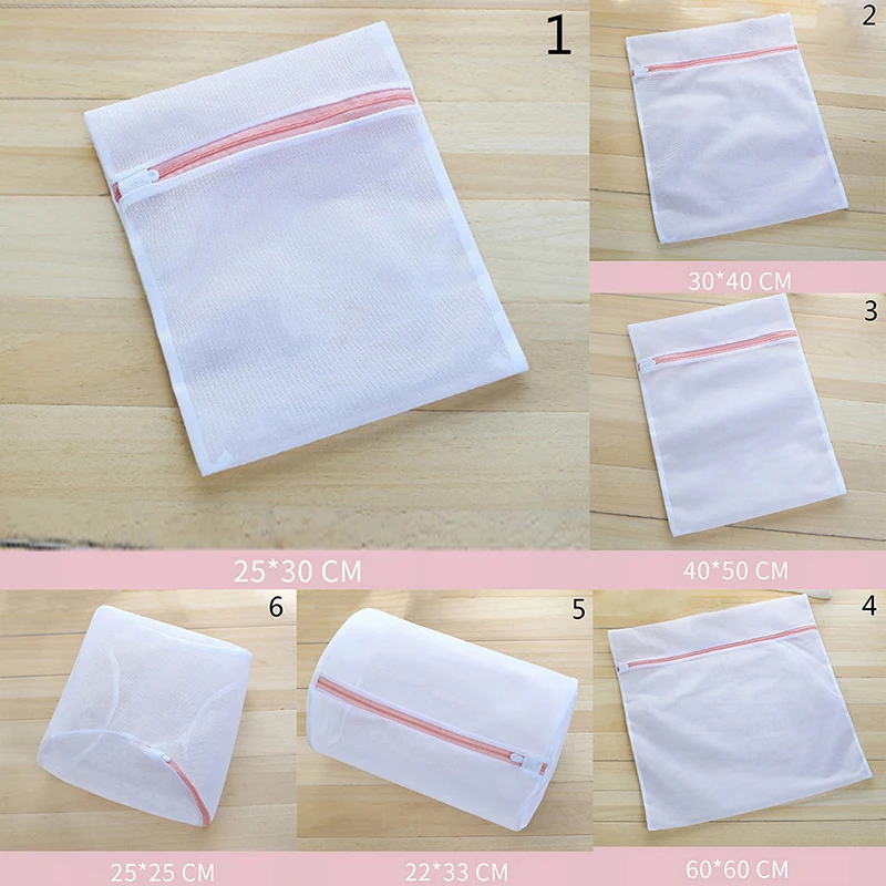 

Laundry net bag Zipped Laundry Washing Bag Lingerie Bra SocksLaundry Bags Net Mesh Cleaning Clothes