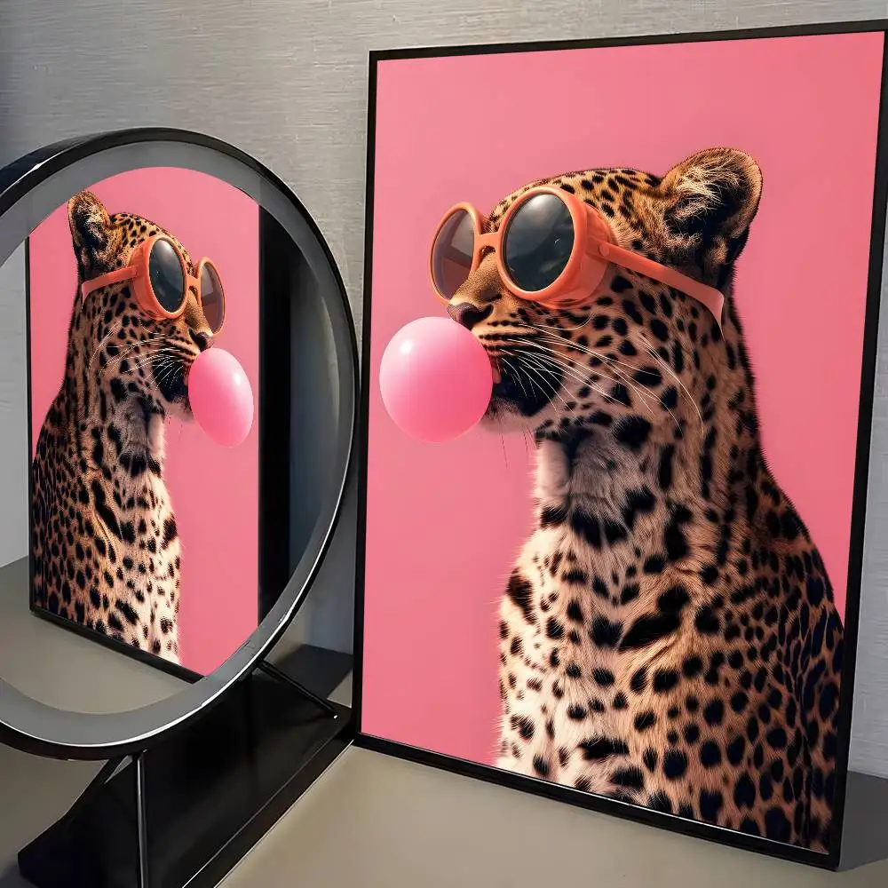 

Настенная наклейка с животными Vibrant Animal Bubble Fashion