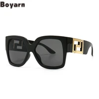 boyarn oculos uv400 shades modern sunglasses luxury brand design street photos ins online popular model square sunglasses