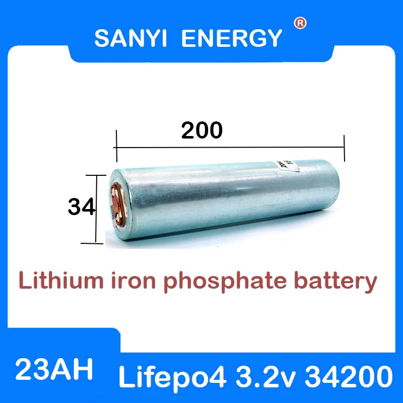 

Аккумуляторная батарея высокой мощности для электровелосипеда, скутера, аккумулятора Lifepo4 32188 3,2 в 23 Ач для хранения солнечной энергии 12 В 24 ...