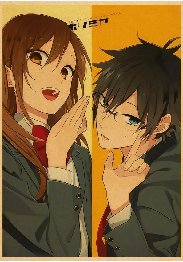 

Настенные плакаты Horimiya, настенные плакаты, плакаты, Художественная печать, живопись, декор для спальни, аниме, дома, бумажные плакаты