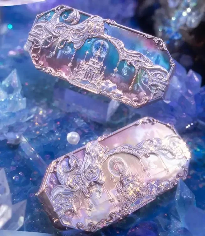 Палитра теней для век Русалка с лунным светом 8 цветов