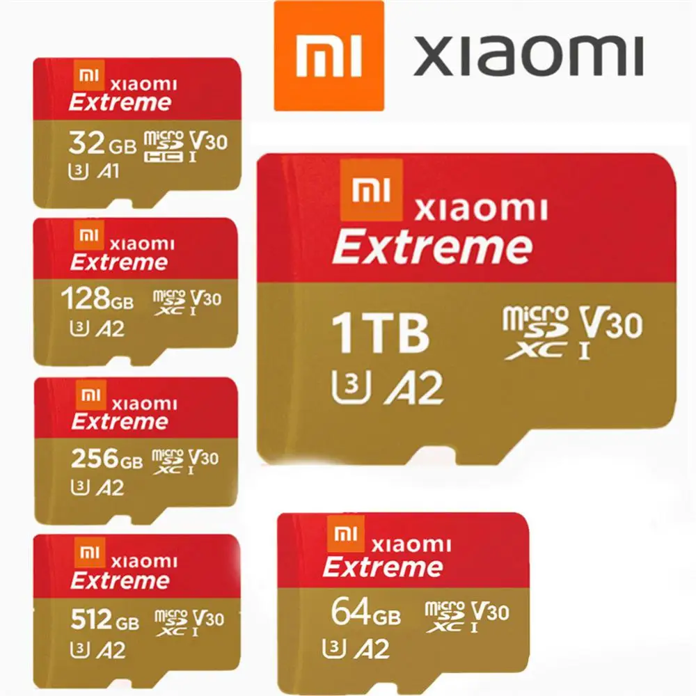 Карта памяти XIAOMI EVO Plus 256 ГБ 128 32 64 512 класс 10 высокоскоростная Micro TF карта |