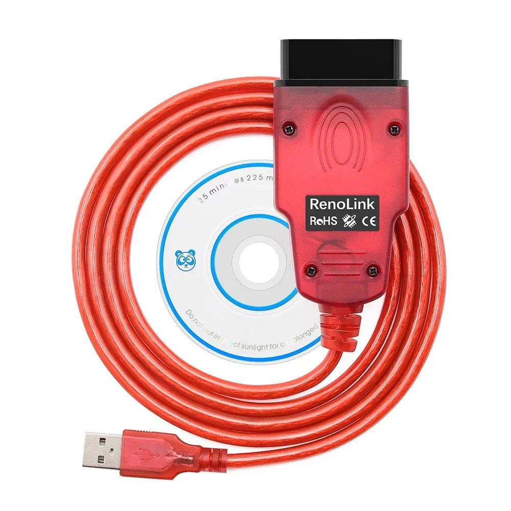 Автомобильный диагностический инструмент Renolink V1.99 OBD2 для Renault OBD 2 ECU Тюнинг