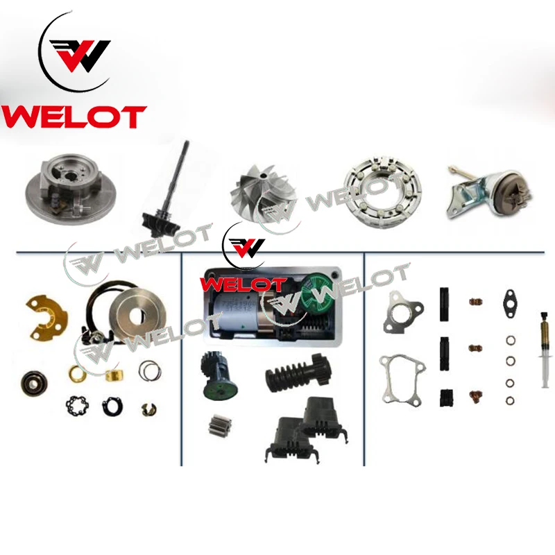 Фото Ремонтные комплекты турбокомпрессоров RHF4 VV14 VB14 VF40A132 для Mercedes Sprinter II 211CDI 311CDI 80 кВт 110 л.с. OM646 DE22LA 2003- №4