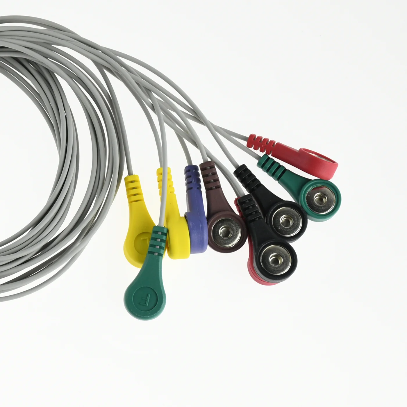Кабель ECGEHG emslife №3701, 4-х и 6-ти электродный, для холтеровских приборов Quntian ECG Telemetry (art.: 3920db0a3fcea) - 3920db0a3fcea