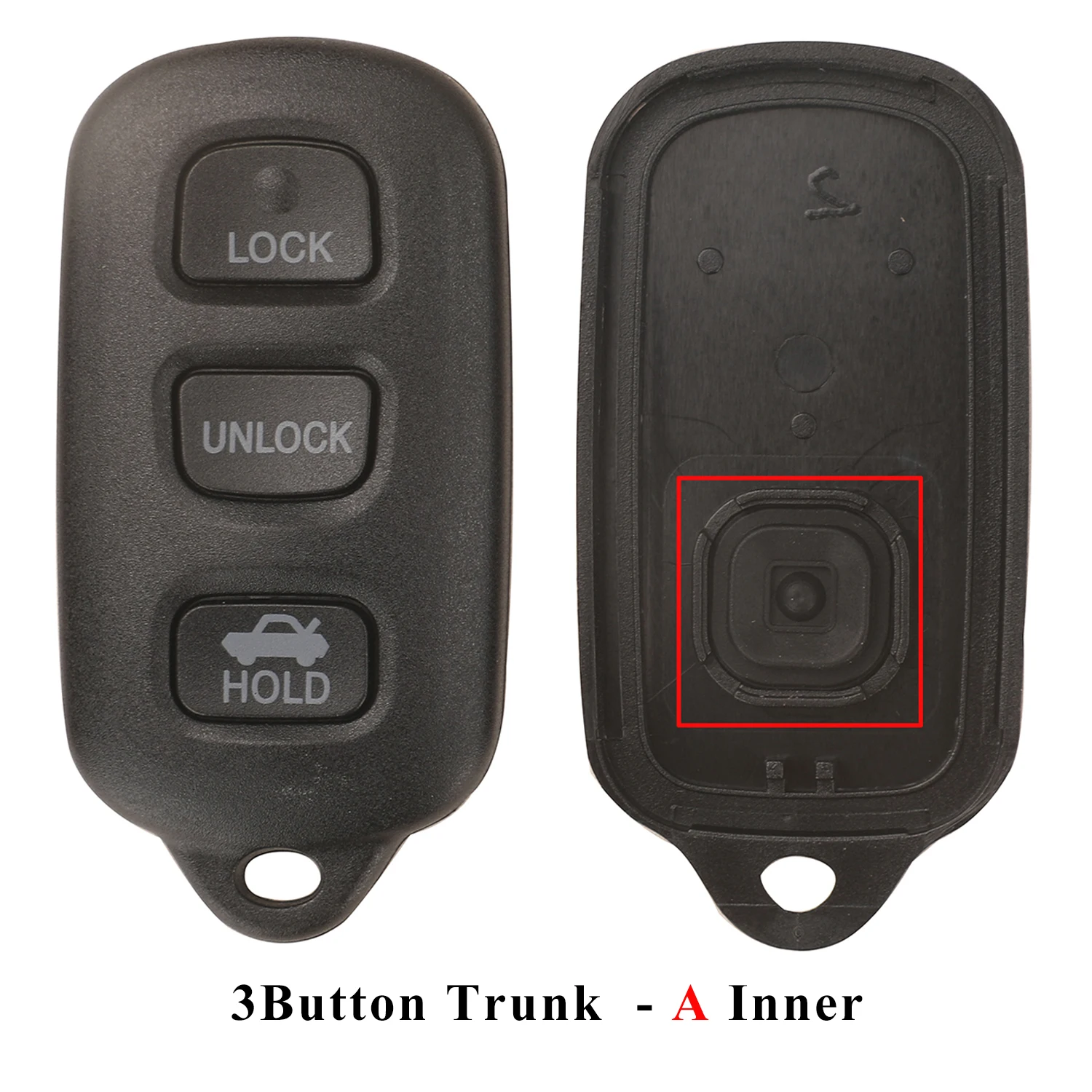

Jingyuqin 2/3/4BTN дистанционный автомобильный ключ, брелок для Toyota Sequoia 4-Runner 4Runner 2003-2008, сменный чехол без ключа, 3 кнопки + панель