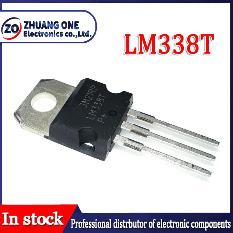 10pcs/lot LM338T TO220 LM338 TO-220 338T new and original IC | Integrated Circuits