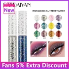 Новинка 2021, блестящая жидкая подводка для глаз с блестящими бриллиантами и переливающимися блестками, тени для век, прочный водостойкий макияж, мерцающий Сияющий карандаш для глаз