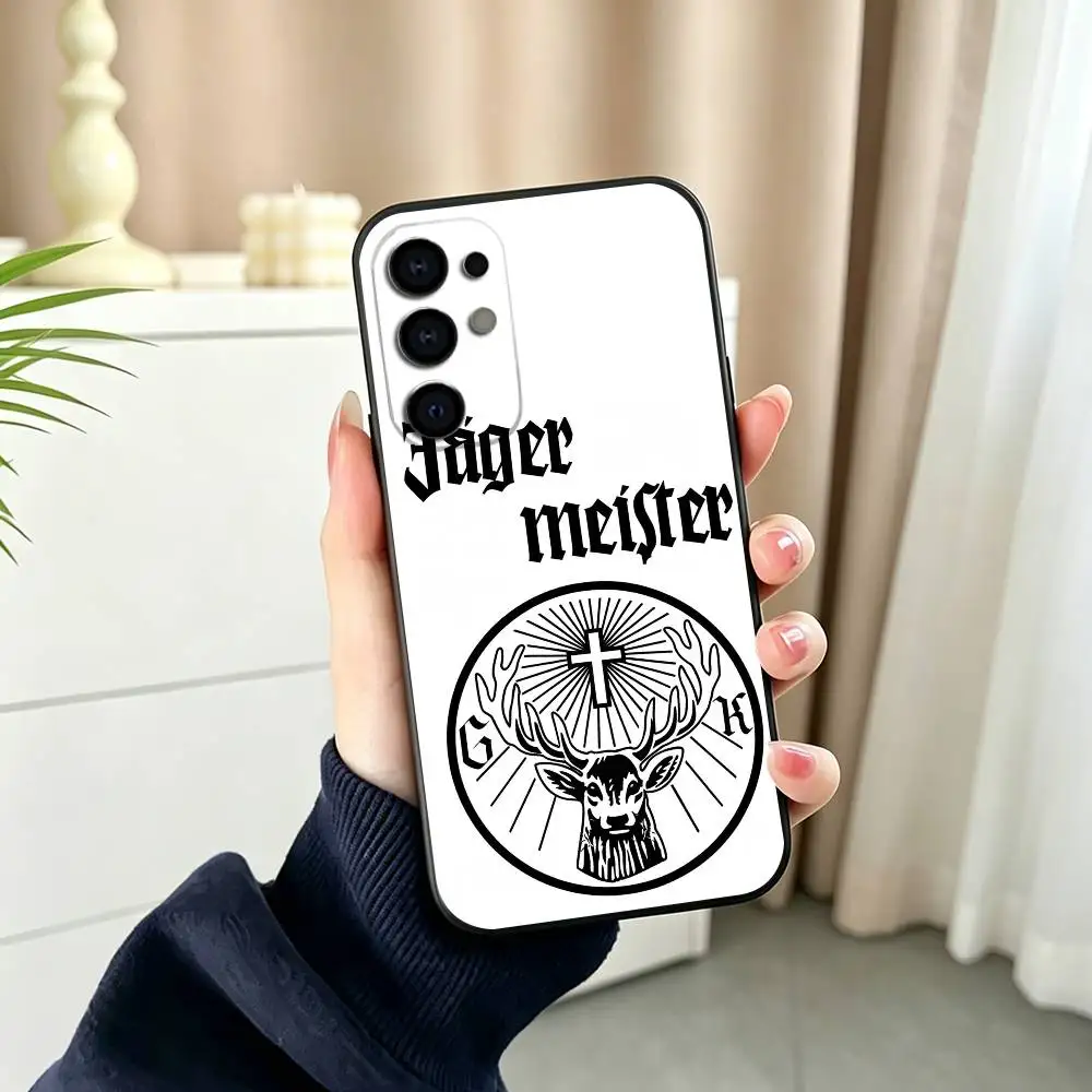 Модный чехол для телефона Jagermeister, черный, силиконовый, мягкий, для Samsung S25, S24, S21, S22, S23, S30, Ultra, S20, Plus, Fe, Lite (art.: 3920db3bf3ab5) - 3920db3bf3ab5