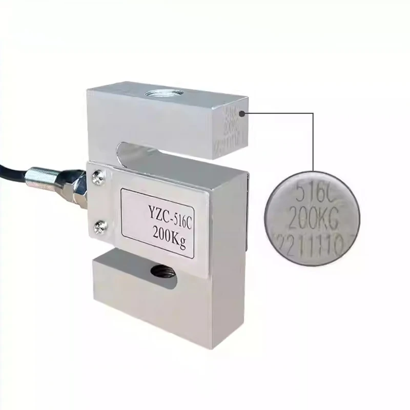 Тензодатчик YZC-516C, балочный, электронный, для весов, датчик давления, 1 шт., новый, 50 кг, 100 кг, 200 кг, 300 кг, 500 кг, 1 т, 1.5 т, 2 т, 3 т (art.: 3920d4fe910ac) - 3920d4fe910ac