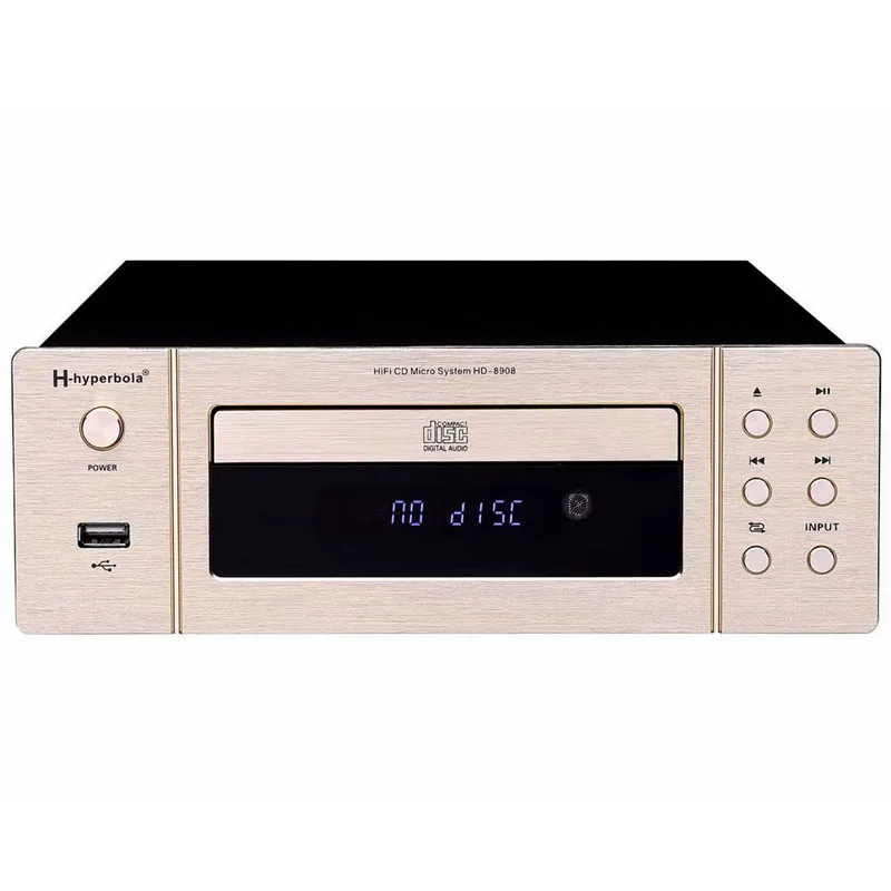 Стоимостно-эффективный аудиофильский CD-плеер Bluetooth 5.0 HIFI Lossless Audio USB HD Decoding Coaxial Fiber Interface On.