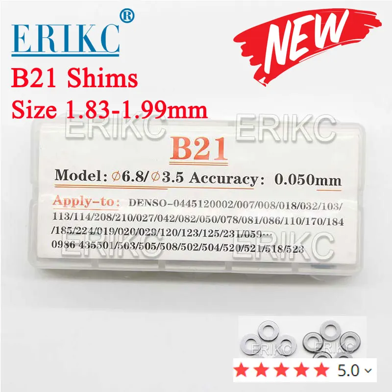 Shims Repair Kits Size 1.83-1.99mm For Denso Sprayer Nozzle Assy