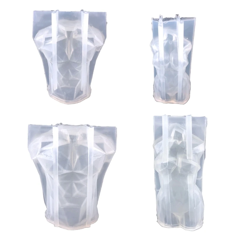 

Silicone European Human Body Statue Decor Candle Mold Resin Epoxy Clay Craft DIY Ornament Jewelry Candle Making Tool