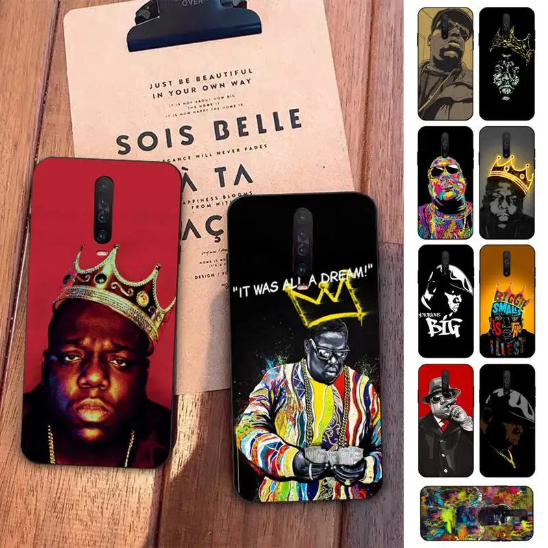 

Rapper Biggie Smalls The Notorious BIG Phone Case for Redmi 5 6 7 8 9 A 5plus K20 4X S2 GO 6 K30 pro