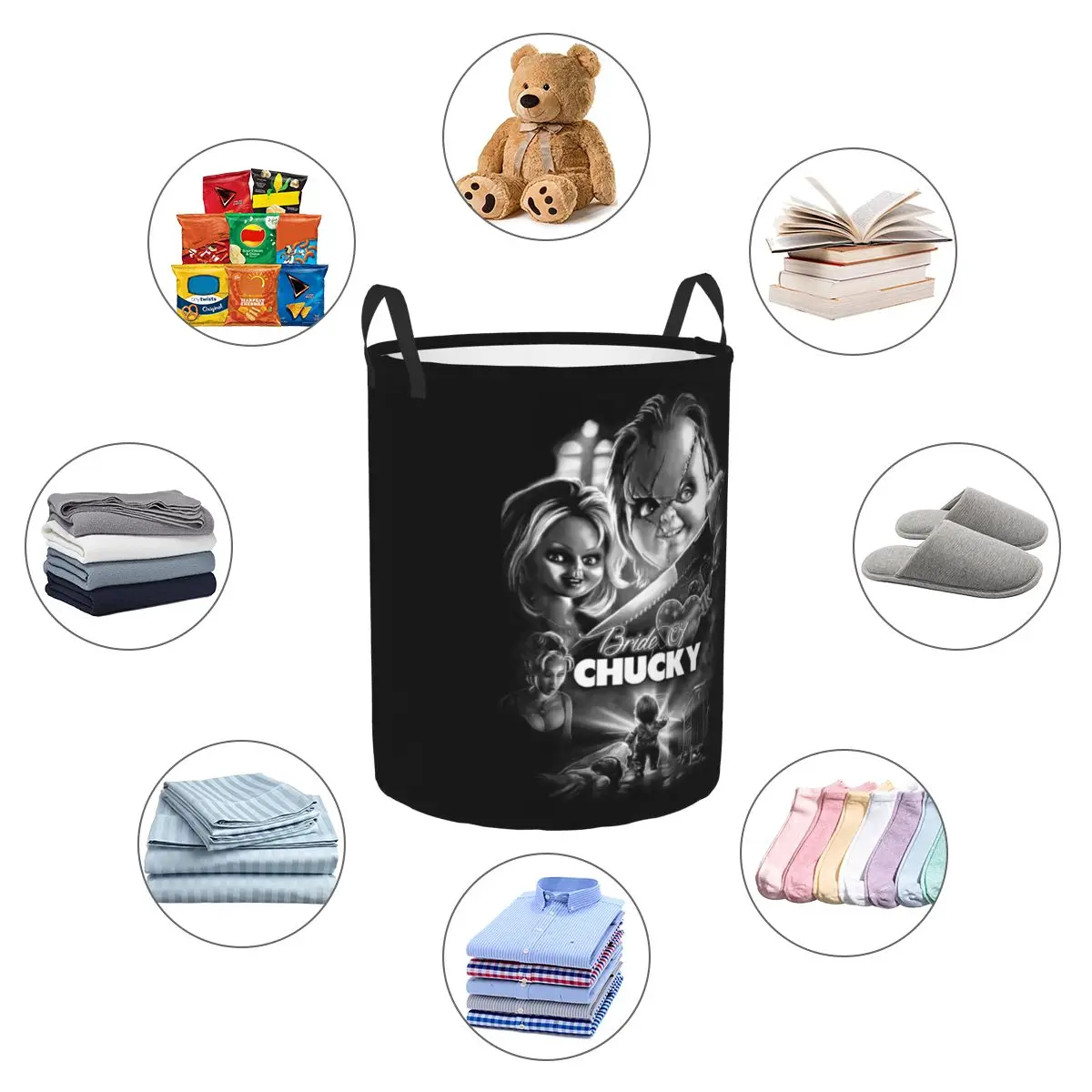 Корзина для белья невесты Чаки складная корзина большой емкости хранения одежды