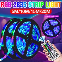 led strip rgb light flexible lamp tv background colorful neon led tape 5m 10m 15m 20m waterproof diode living room decor ribbon