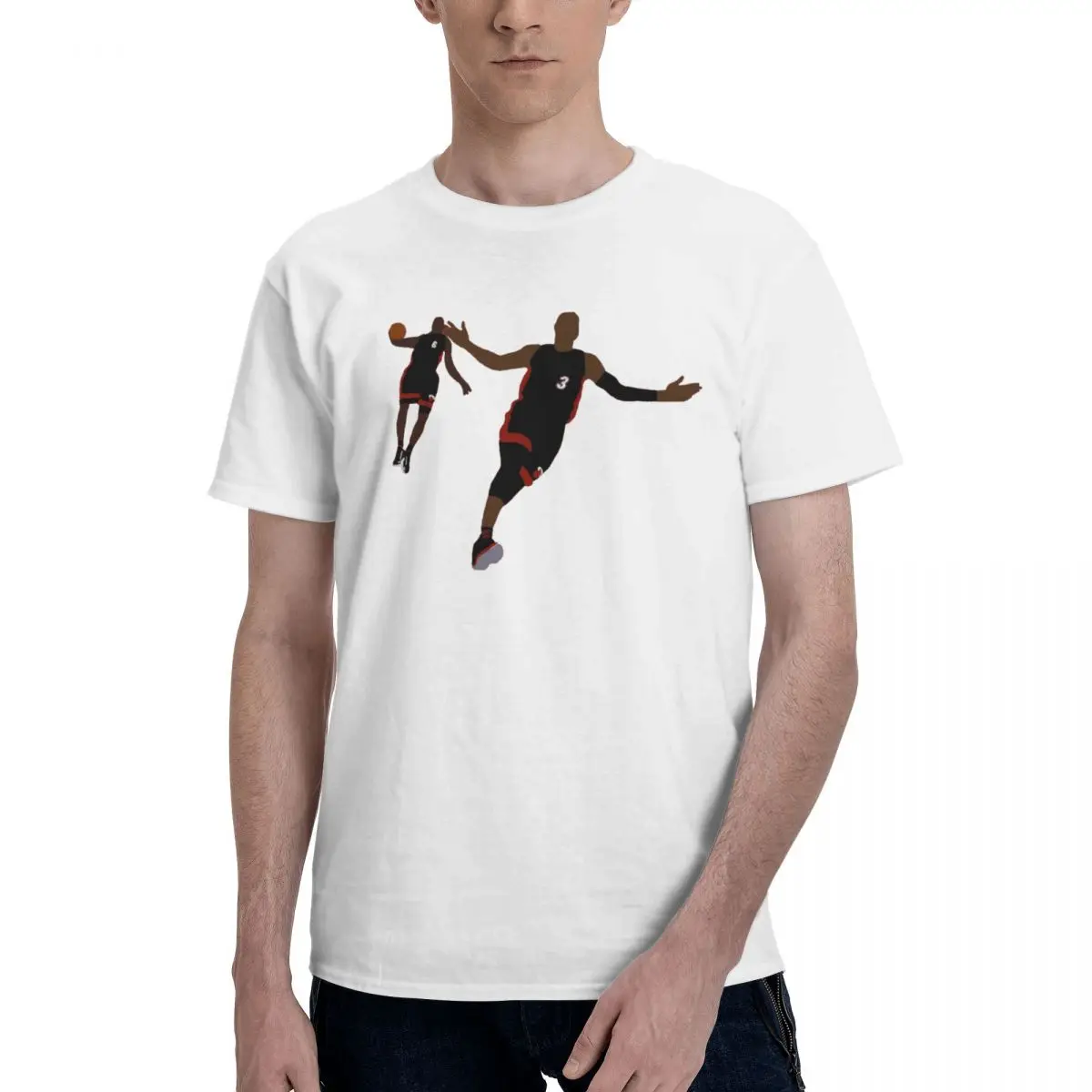 

LeBroner And Jamess 2023 Basketball Stars (13) Graphic Basketballer Team Move High quality Champion Top tee Leisure USA Size