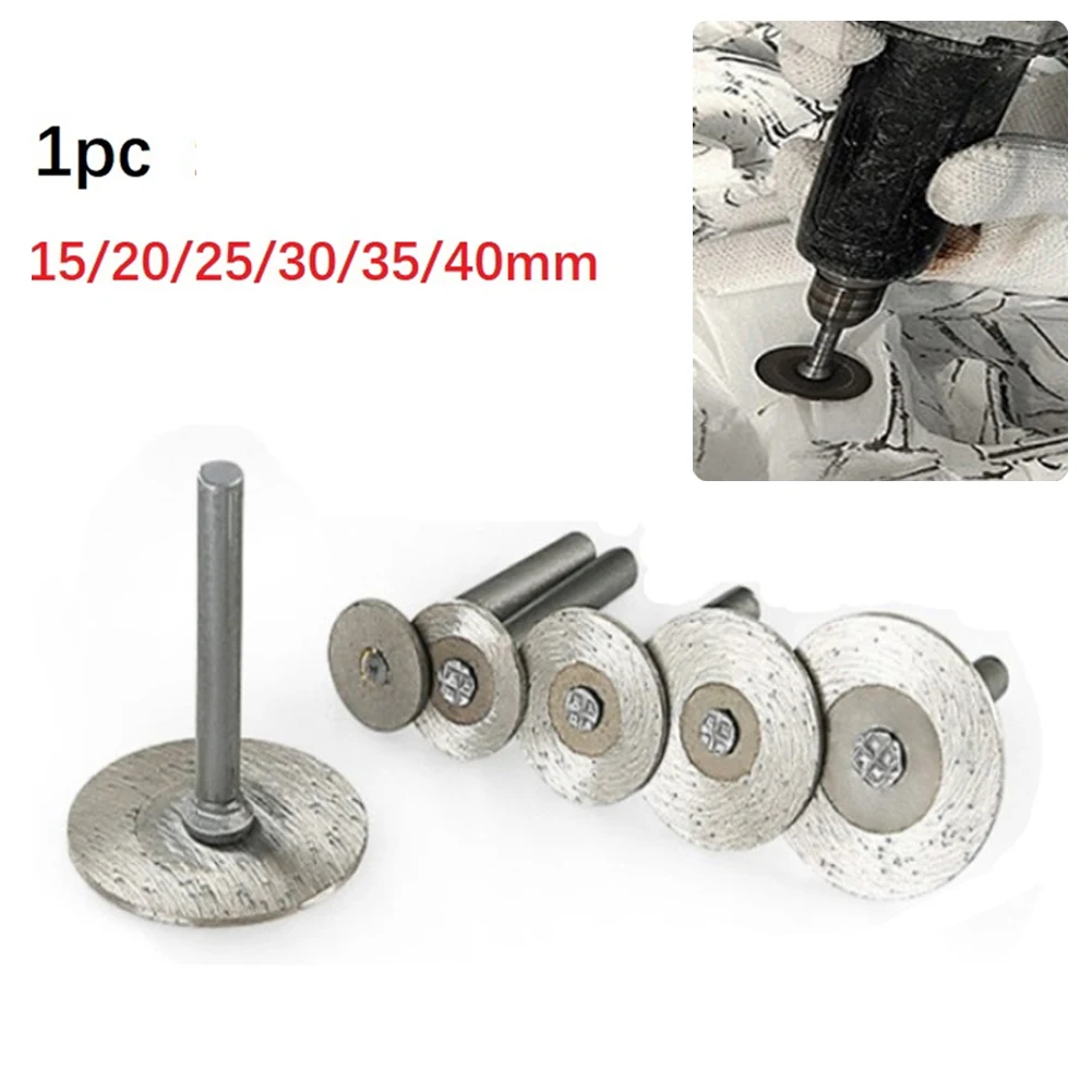

1pc 6mm Shank Circular Saw Blade Wood Metal Stone Cutting Discs With Mandrel Tool Accessories Parkside Disco De Corte Bandsaw