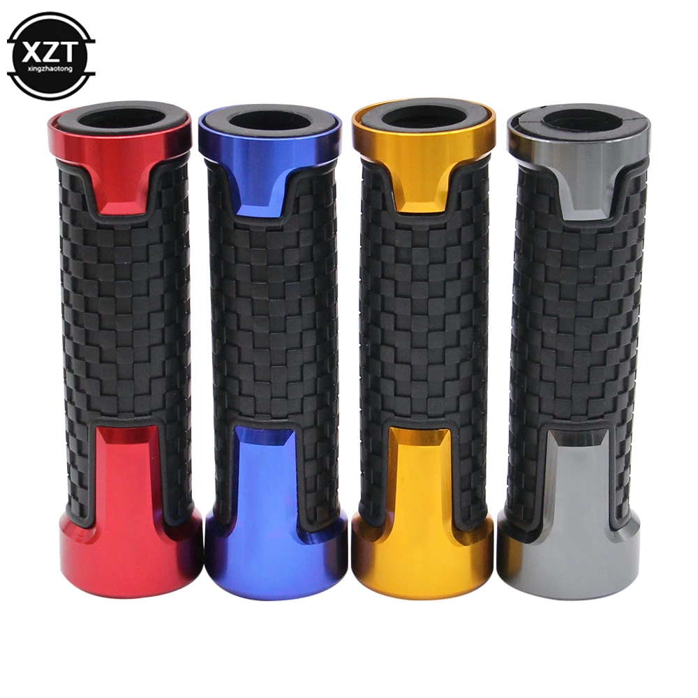 

Universal CNC Aluminum Motorcycle Handlebar Grips For kawasaki z650 z750 z900 z1000 z1000sx zx6r zx10r ZX6R ZX10R
