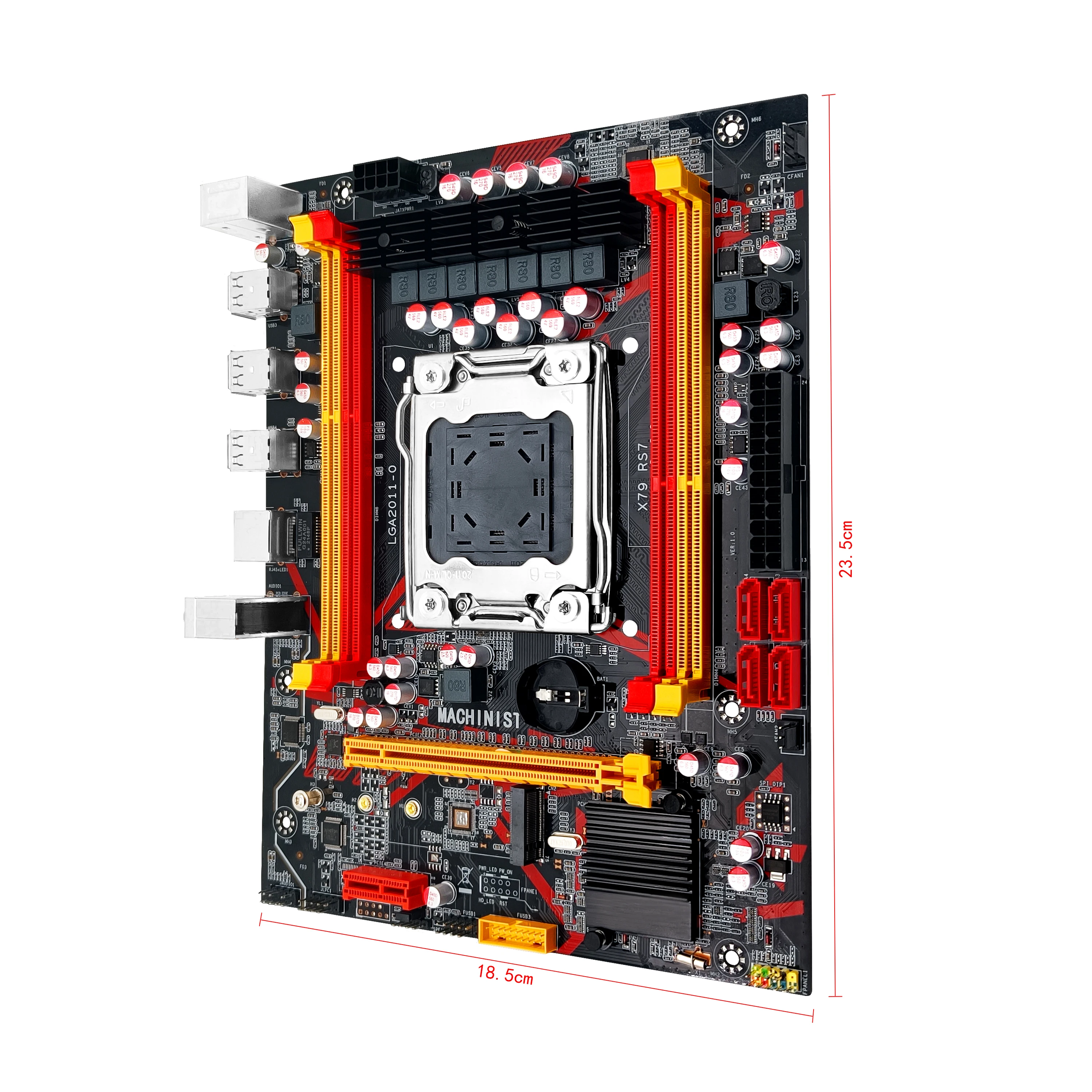 MACHINIST X79 ская рабочая система АС комплектом xeon E5 2640 процессор 8 Гб (2 шт. * 4 Гб) DDR3 ECC