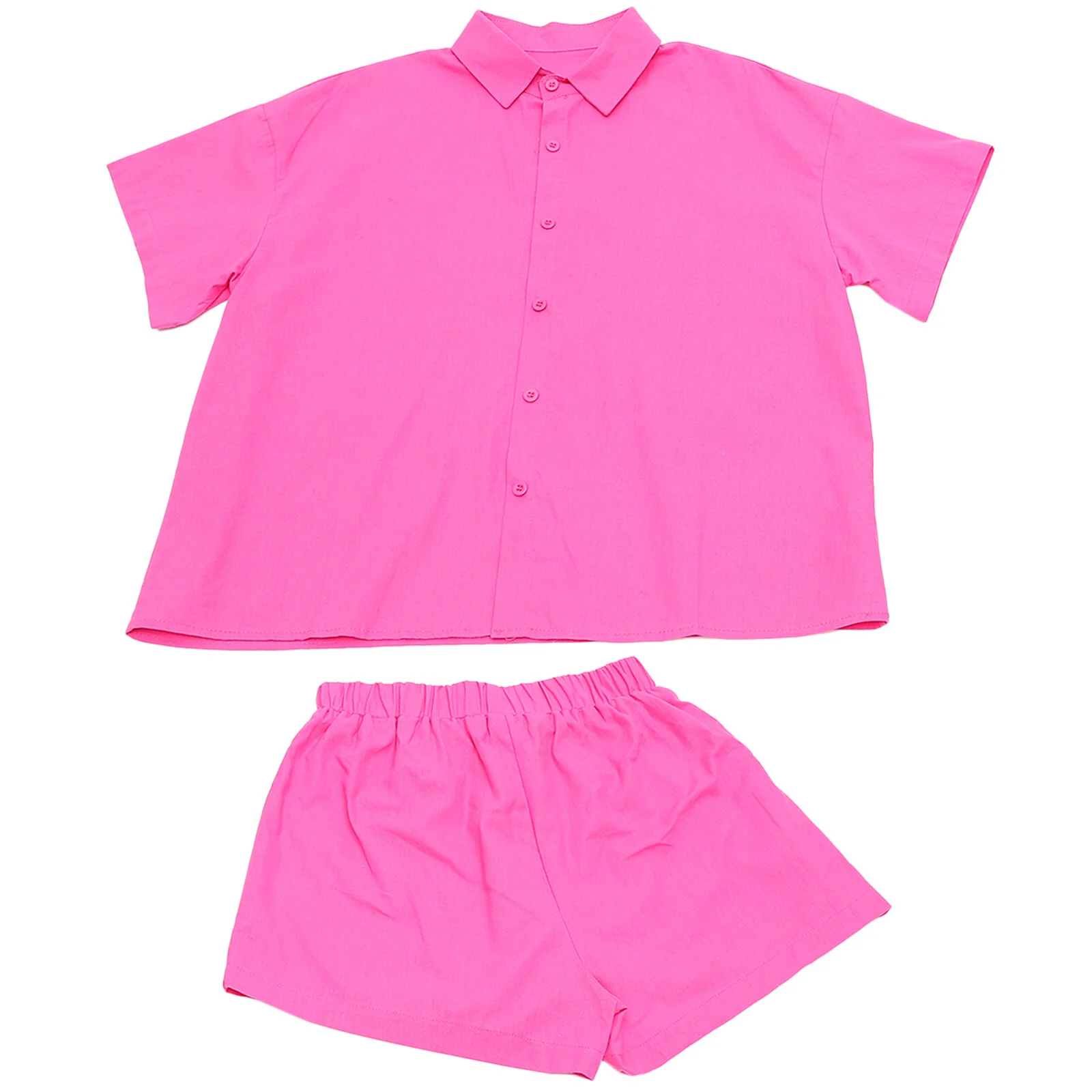 

Shirt Shorts Set Women Beach Wear Spring Sets 2023 Womens Summer Piece Outfits Tracksuit Clothes