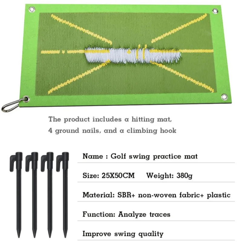 Тренировочный Коврик для игры в гольф коврик обучения ходьбе РАЗМЕТКЕ