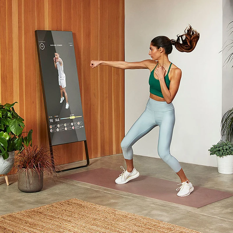 

3D Magic Mirror Lcd Display Smart Touch Wall Mounted Led Mirror Gym Sport Home Office Fitting