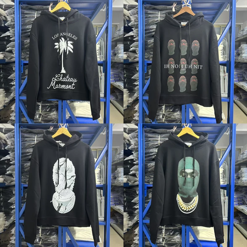 Осенняя модная толстовка с надписью IH NOM UH NIT Высококачественная Толстовка