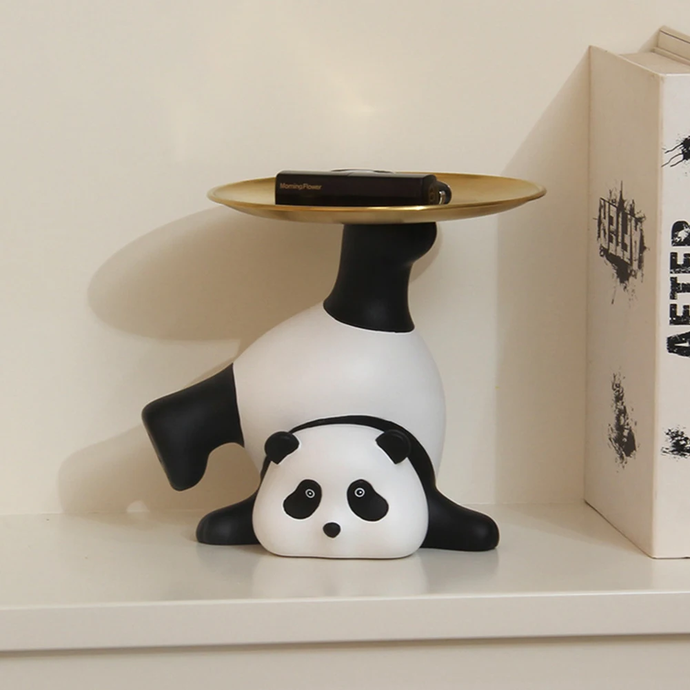 Современный стиль ящик для хранения Pandy из смолы на тему животных декоративная