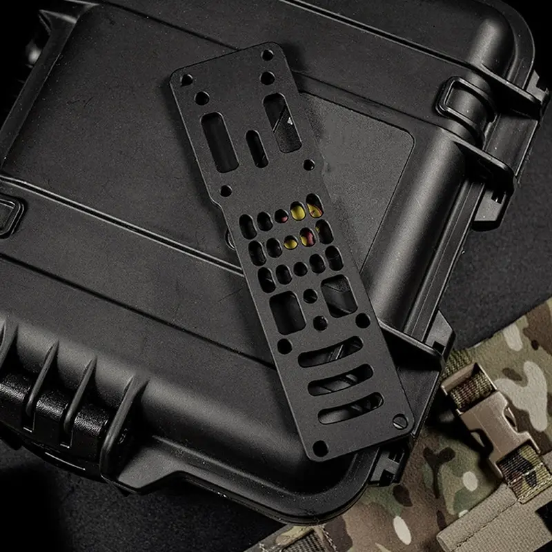 

Tactical Modular Adapter MHA Leg Strap Kit Adjustable QLS Fork Receiver Plates For G19 Airsoft Adapter