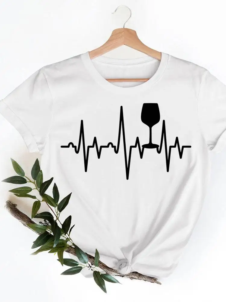 

Женская футболка с коротким рукавом и графическим принтом, в стиле 90-х