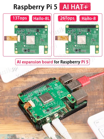 Расширение платы Raspberry Pi 5 AI HAT+